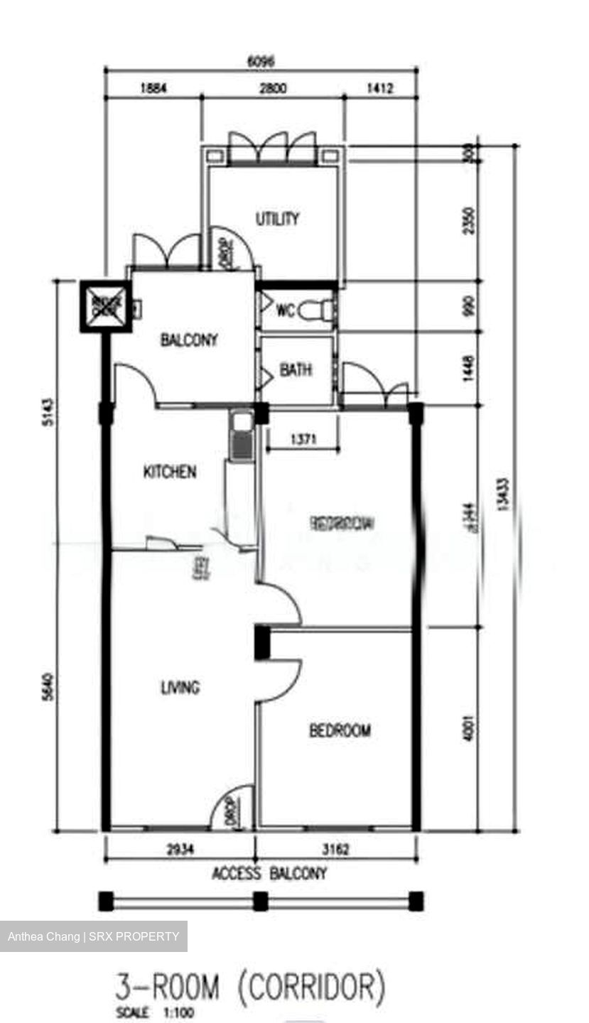 Blk 123 Toa Payoh View (Toa Payoh), HDB 3 Rooms #569793021